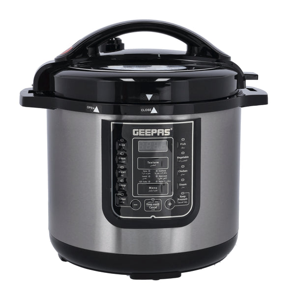 GEEPAS | 8L Digital Multi Cooker Portable Led Screen With Touch Menu 14 Programs | GMC35029