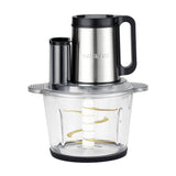 GEEPAS | Digital 5-in-1 Food Processor 500W 3L Glass Bowl | GMC42034