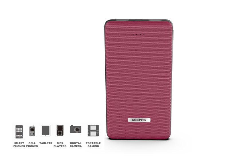 GEEPAS | Dual USB Powerbank 10000mAh | GPB58026