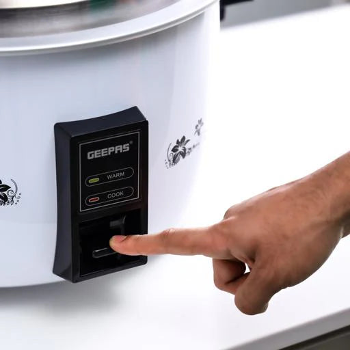 GEEPAS | Commercial Rice Cooker4.2Ltrs Capacity 1600W Power | GRC4321