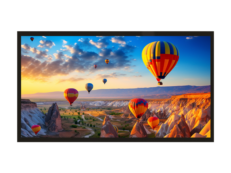 PROJECTOR SCREEN | 7 CM Flat Frame Projection Screen GS Series | GS555 (150inch)