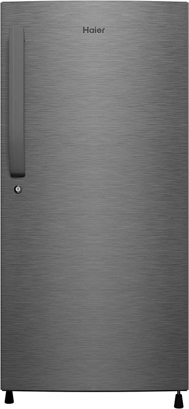 HAIER | 240Ltrs Single Door Refrigerator Brushline Silver | HRD-2406BS