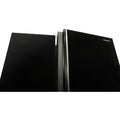 HITACHI | Skyline Series Side by Side Refrigerator 656L Glass Black | HRSN9713ESGBKGF