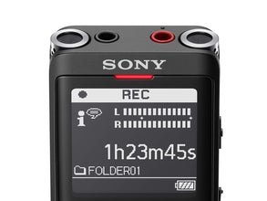 SONY | Digital Voice Recorder With High Sensitivity Memory 4GB 48 g Black | ICD-UX570F