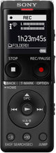 SONY | Digital Voice Recorder With High Sensitivity Memory 4GB 48 g Black | ICD-UX570F