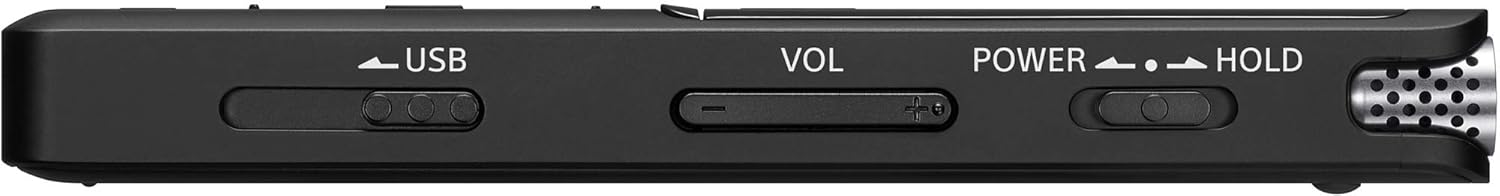 SONY | Digital Voice Recorder With High Sensitivity Memory 4GB 48 g Black | ICD-UX570F