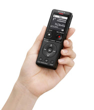 SONY | Digital Voice Recorder With High Sensitivity Memory 4GB 48 g Black | ICD-UX570F