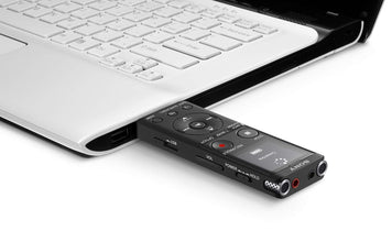 SONY | Digital Voice Recorder With High Sensitivity Memory 4GB 48 g Black | ICD-UX570F