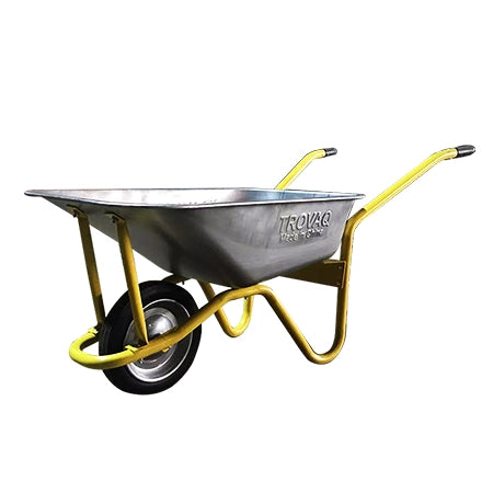 TROVAQ | Wheel Barrow Silver M/D | 66123