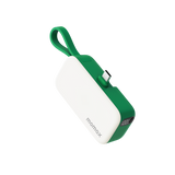 MOMAX | 1 Power Mini 5000mah 3 in 1 Power Bank With USB C Plug Green | IP130G