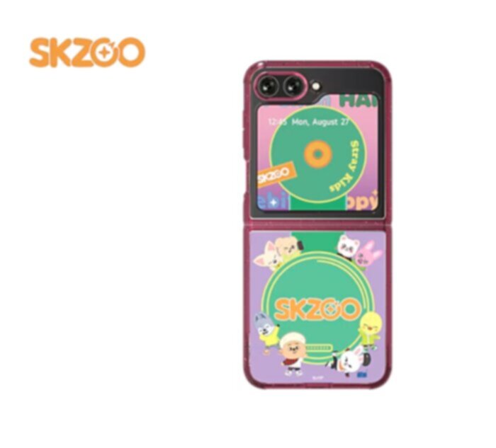 SAMSUNG | Accy SKZOO CD Eco-Friends Case for Galaxy Z Flip5 Violet, FPF731SBJVW | MSSASFPF731SBV