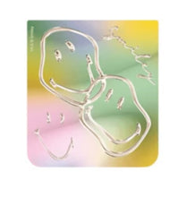 SAMSUNG | Accy Smiley Flipsuit Card for Galaxy Z Flip5 Flipsuit Case, TOF731SBDWW, Green | MSSASTOF731SDW