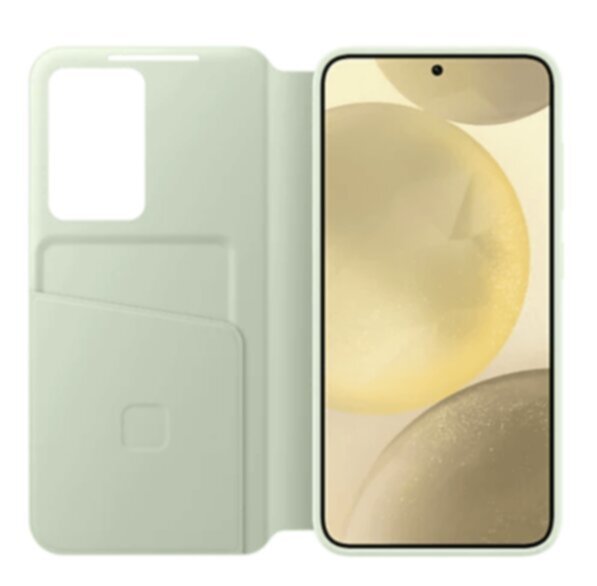 SAMSUNG | Accy Galaxy S24 Smart View Wallet Case ZS921CGEGWW Light Green | MSSASZS921CGN