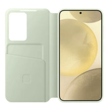 SAMSUNG | Accy Galaxy S24 Smart View Wallet Case ZS921CGEGWW Light Green | MSSASZS921CGN