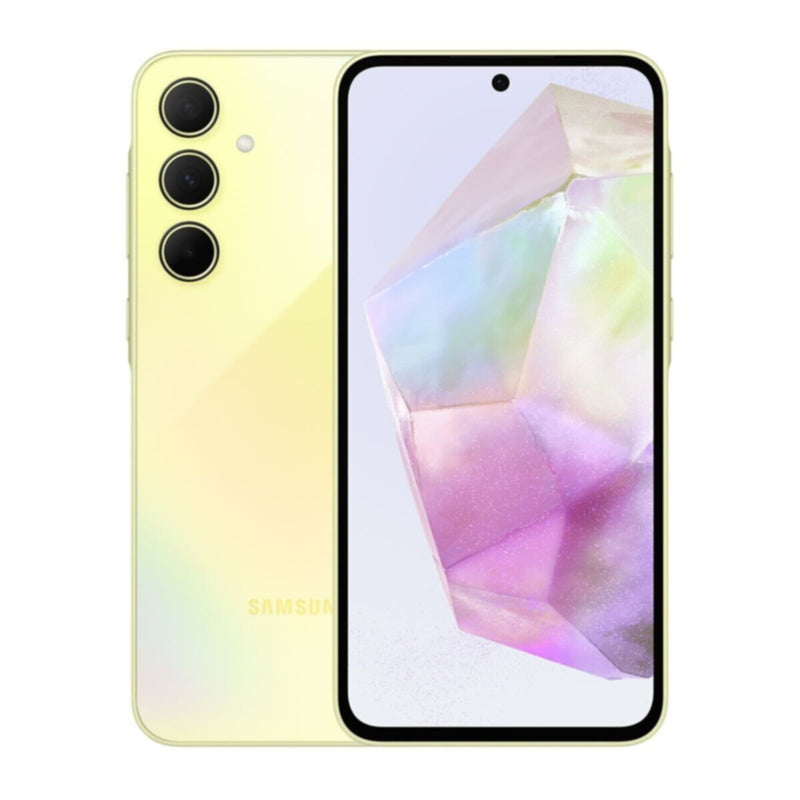 SAMSUNG | Galaxy A35 5G, 256GB Smartphone, Awesome Lemon | MSSHPA356E25Y