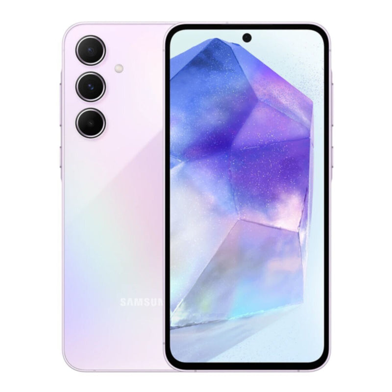 SAMSUNG | Galaxy A55 5G, 128GB Smartphone, Awesome Lilac | MSSHPA556E12L