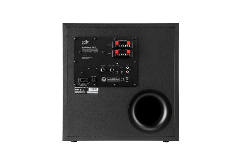 POLK AUDIO | 12 Powered High Performance 100W Subwoofer | MXT12