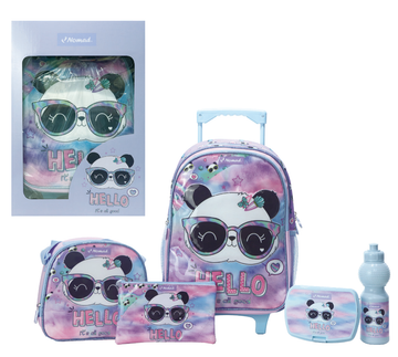 NOMAD | Primary Trolley 16" 5in1 Hello Panda | ND-SB-25-5IN1TB-HP