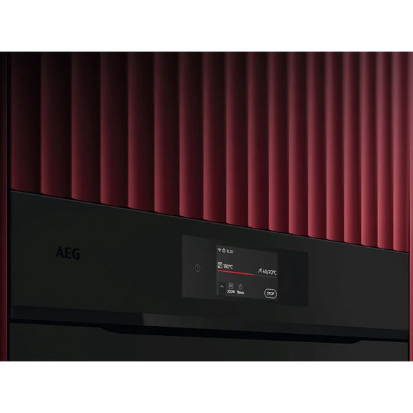 AEG | 8000 Series CombiQuick Built-In Microwave Oven 44Ltrs Matte 1000W Black | NKK8A701T