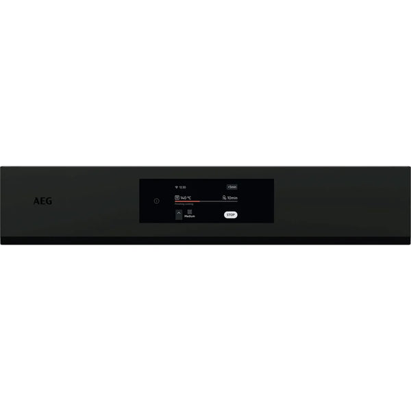 AEG | 8000 Series CombiQuick Built-In Microwave Oven 44Ltrs Matte 1000W Black | NKK8A701T