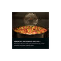 AEG | 8000 Series CombiQuick Built-In Microwave Oven 44Ltrs Matte 1000W Black | NKK8A701T