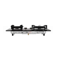 OLSENMARK | 2 Burner Gas Hob with Digital Display/Tempered Glass | OMCH7077