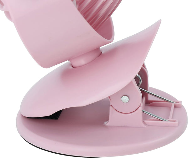 OLSENMARK | 6" Rechargeable Mini Clip Fan | OMF1790