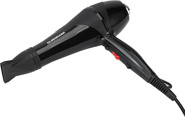 OLSENMARK | Dryer, Straightener, PTC Heater, 2 Speed And 3 Temperature Setting | OMHC4095