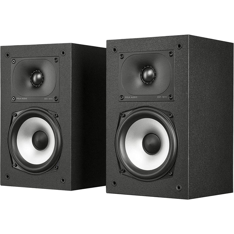 POLK | High-Resolution Compact Bookshelf Loudspeakers Pair | MXT15