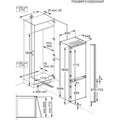 AEG | Built-in Firdge/Freezer 286Ltrs | OSC7P750DS