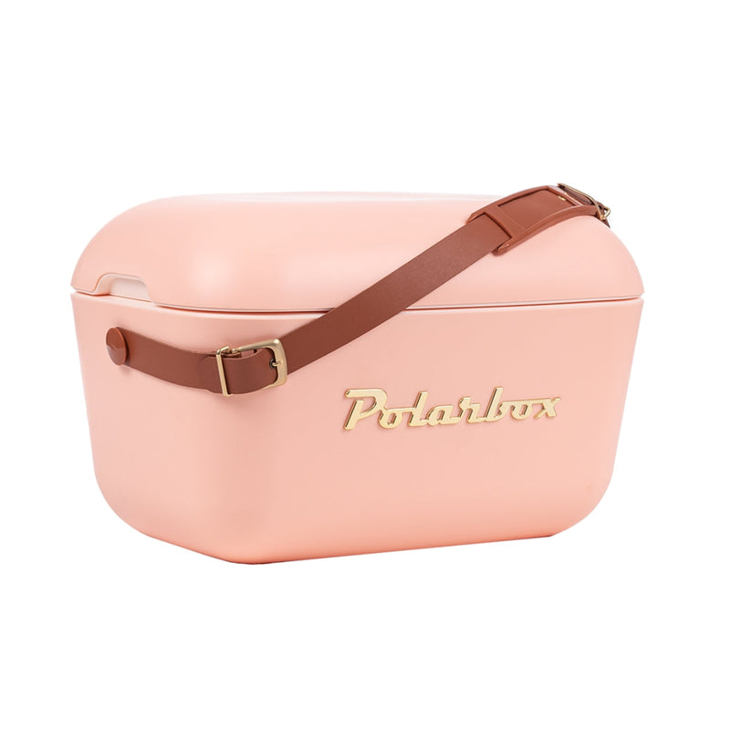 POLARBOX | 12Ltrs Classic Golden Cooler Box Coral Gold Edition | PB-9313