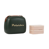 POLARBOX | 6 Ltrs Urban Cooler Bag with 2 Containers Forest Green Gold | PB-9393
