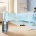 دايسون | جهاز تنقية الهواء Humidify+Cool Auto React أبيض/فضي | PH3A 