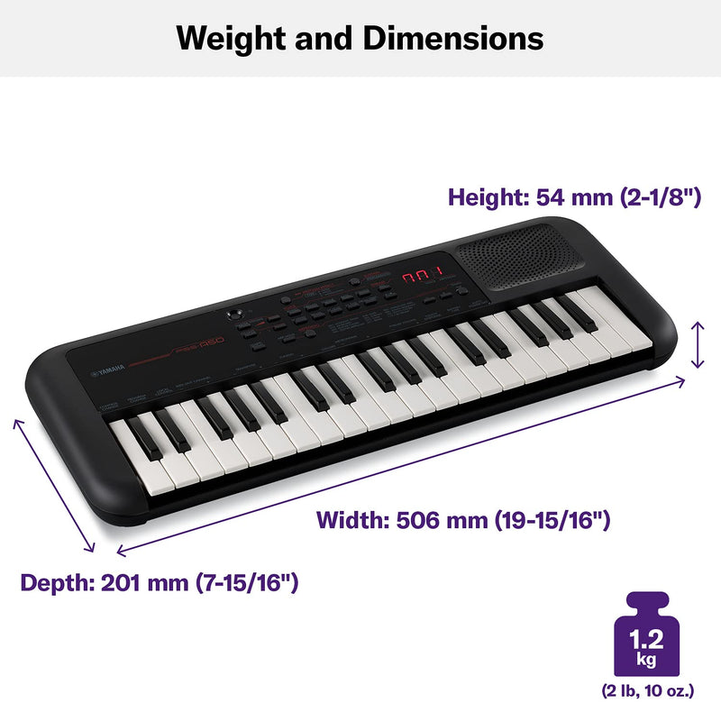 YAMAHA | Portable Digital Mini Keyboard 37-Keys | PSS-A50