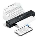 PHOMEMO | Portable Printer Black with Phomemo Thermal Transfer Ribbon | HNR000001
