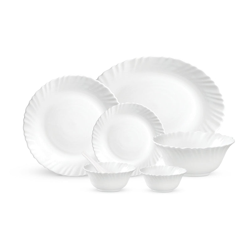 ROYALFORD | 33 Piece Classic Opalware Dinner Set | RF12466