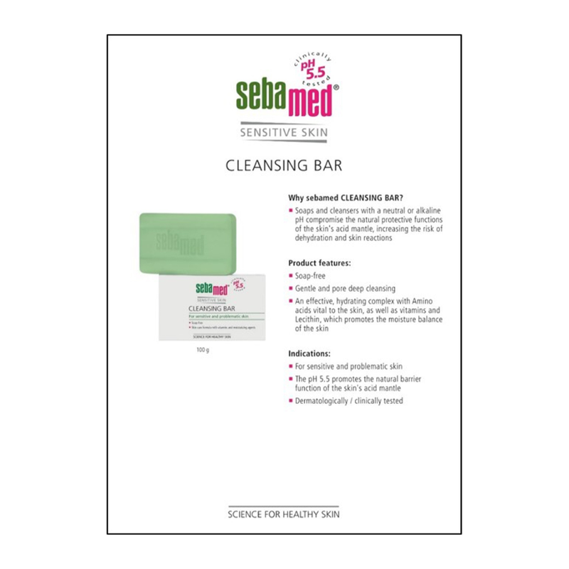 SEBAMED | Cleansing Bar 100G | SB3001422