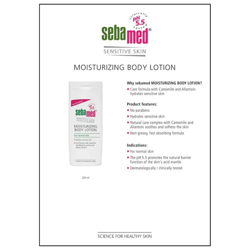 SEBAMED | Moisturizing Body Lotion 200ml | SB3006428