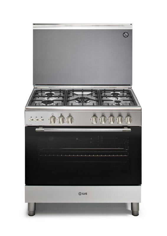 ILIVE | Free Standing Gas Cooker SO 296.50 LGX BG 90X60cm | 4000010088797
