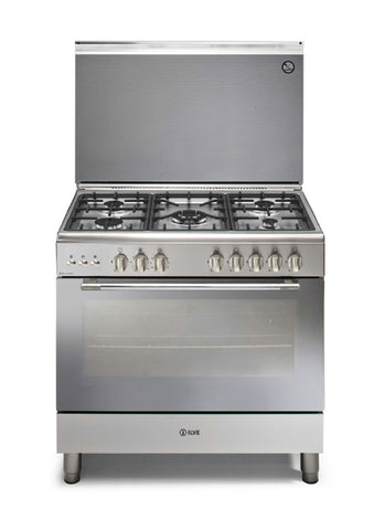 ILIVE | Free Standing Gas Cooker SO 296.50 LGX MG 90X60cm | 4000010088780