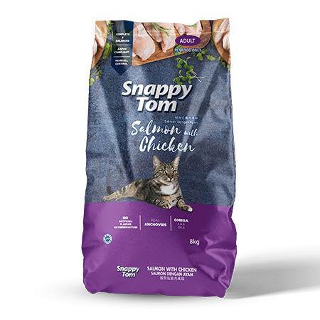 SNAPPY TOM | Salmon with Chicken Dry Food 1.5kg | SNP101CON00014