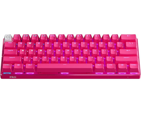 LOGITECH | Pro X 60 Lightspeed Wireless Gaming Keyboard (Tactile) Magenta 347 MM | 920-011949