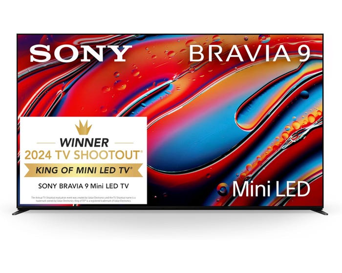 SONY | Bravia 9 Mini LED QLED 4K Ultra HD 75 inch Smart Google TV | K-75XR90