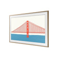 SAMSUNG | 50-inches Frame Customizable Bezel VG-SCFA50BEBRU - Beige | TSSACSCFA50BE