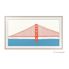 SAMSUNG | 65-inches Frame Customizable Bezel VG-SCFA65TKBRU - Teak | TSSACSCFA65TK