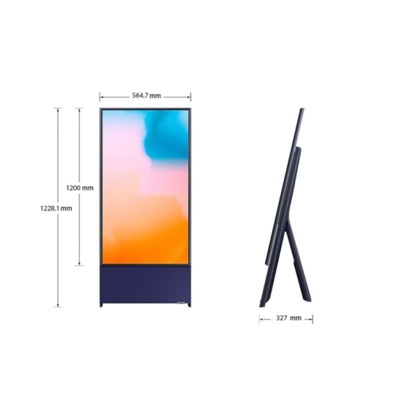 SAMSUNG | 43 inch LS05B The Sero QLED Smart TV - QA43LS05BAUXZN | TSSFP43LS5BRE