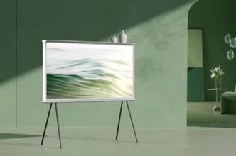 SAMSUNG | 55 inch LS01D The Serif QLED 4K Smart TV - 55LS01DAUXZN | TSSFP55LS1DRE