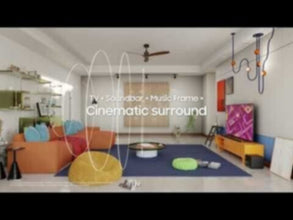 SAMSUNG | Music Frame Smart Speaker - LS60D | TSSHTHWLS60DZ