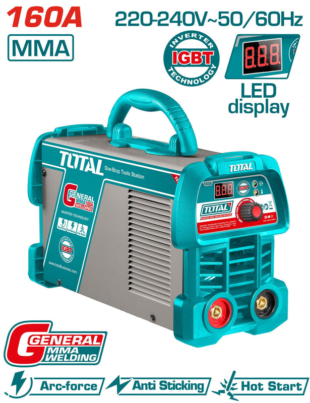 TOTAL | Inverter MMA Welding Machine 160A | TW216059