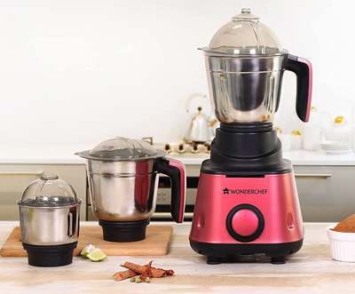 WONDERCHEF | Sumo Mixer Grinder 4 Jar 750W Rust Black | 63155125